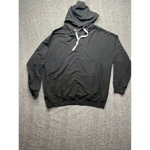 Buffalo David Bitton Hoodie Mens XL Black Pullover Sweatshirt Lot 4500502290